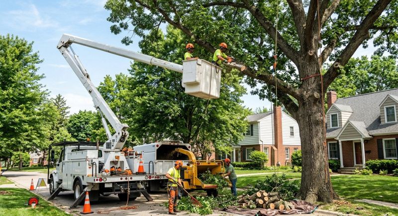 Magnolia Tree Pruning in Pottstown, PA